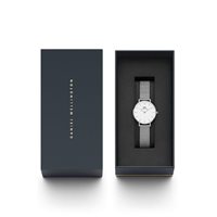 Orologio Daniel Wellington Donna QUADRO PRESSED MELROSE in Acciaio DW00100510 - DW00100510